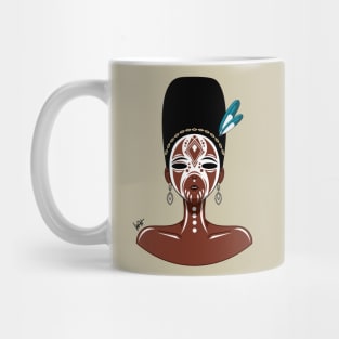 Painted Mask Mug